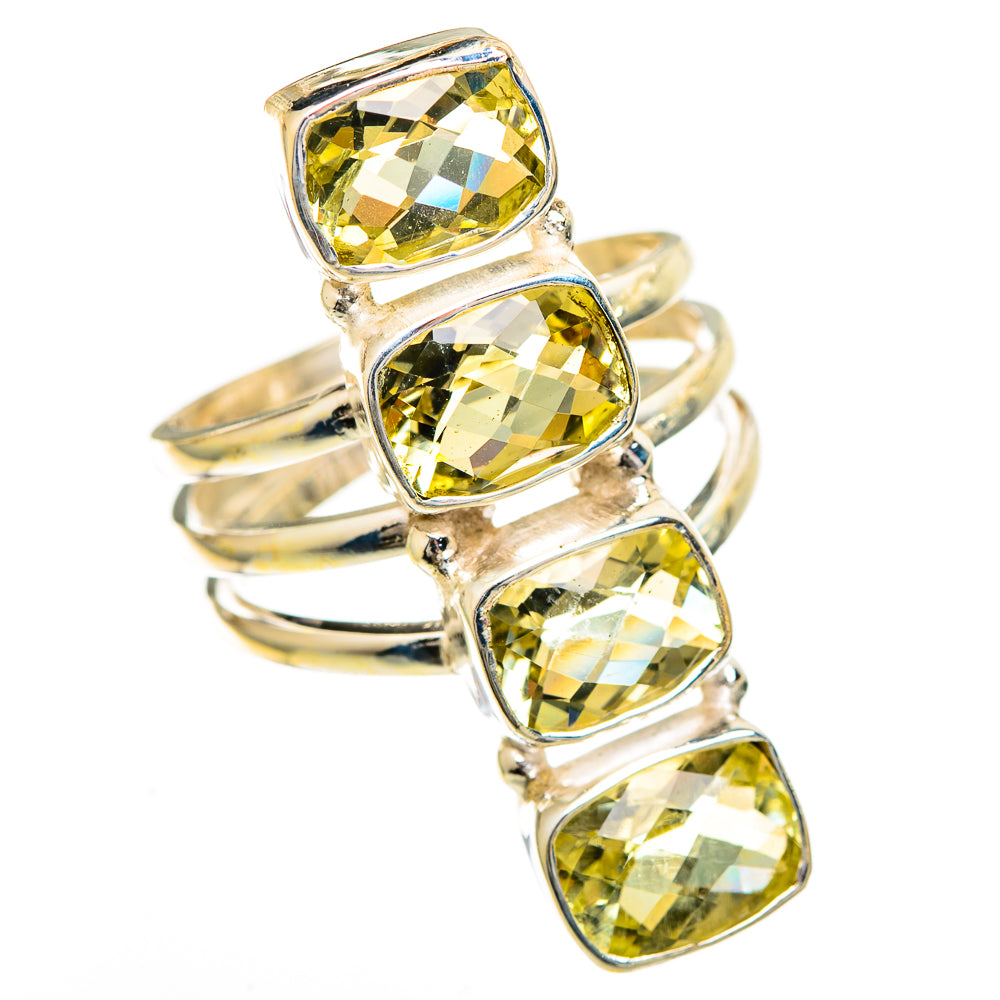 Citrine Rings handcrafted by Ana Silver Co - RING110084 - Photo 2