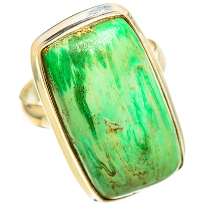 Variscite Rings handcrafted by Ana Silver Co - RING110092 - Photo 2