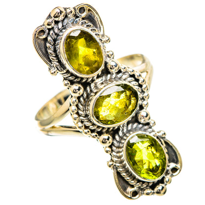 Peridot Rings handcrafted by Ana Silver Co - RING110095 - Photo 2