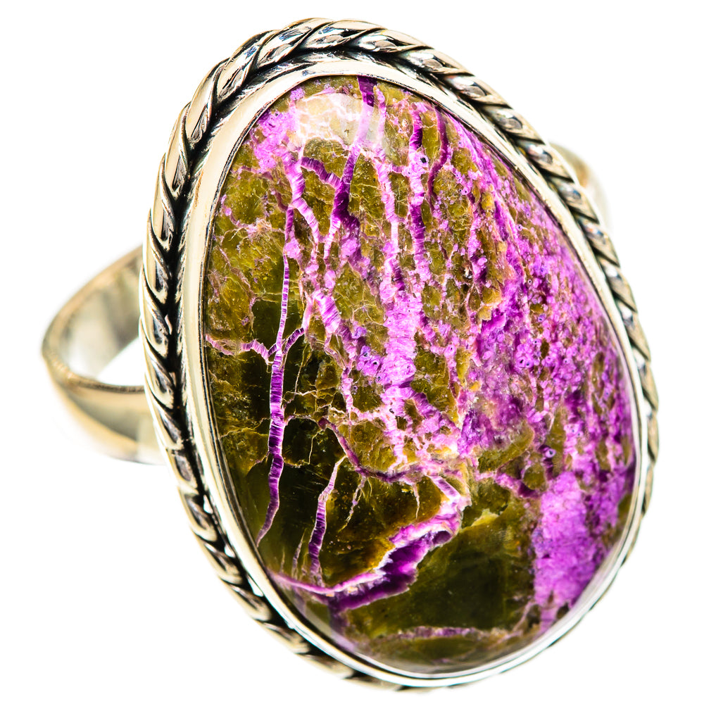 Stichtite Rings handcrafted by Ana Silver Co - RING110109 - Photo 2