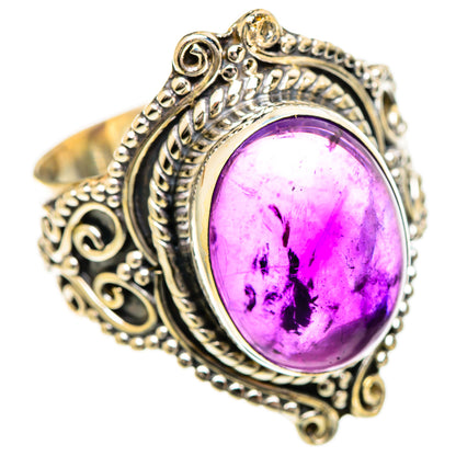 Amethyst Rings handcrafted by Ana Silver Co - RING110110 - Photo 2