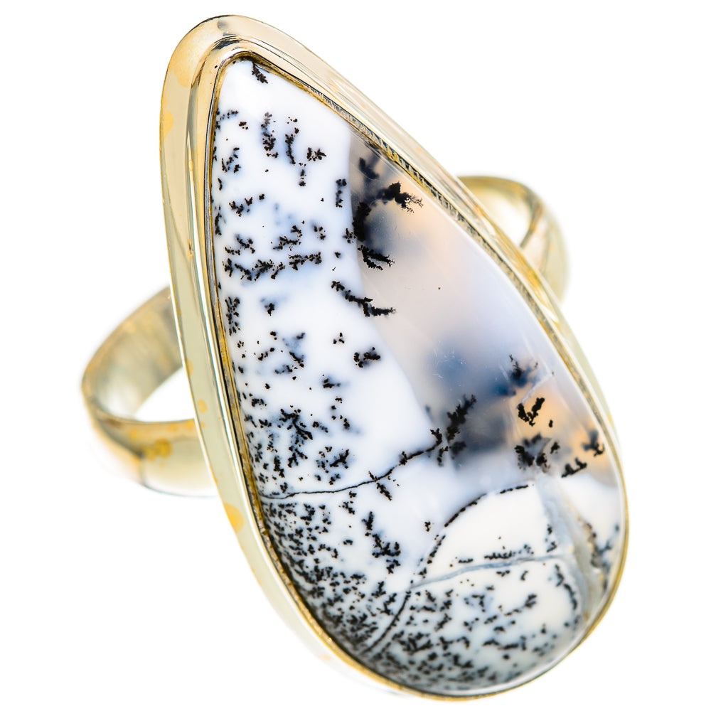 Dendritic Opal Rings handcrafted by Ana Silver Co - RING110117 - Photo 2