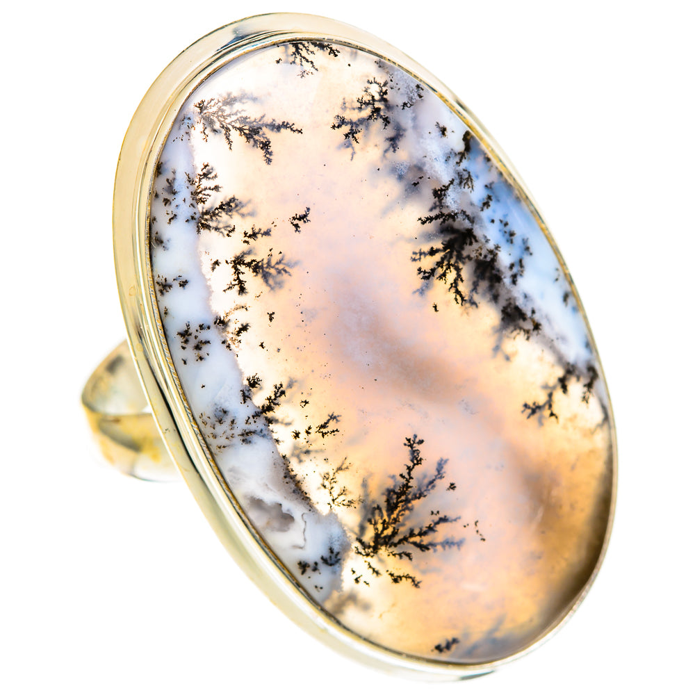Dendritic Opal Rings handcrafted by Ana Silver Co - RING110118 - Photo 2