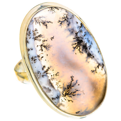 Dendritic Opal Rings handcrafted by Ana Silver Co - RING110118 - Photo 2