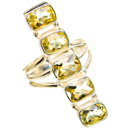 Citrine Rings handcrafted by Ana Silver Co - RING110121 - Photo 2