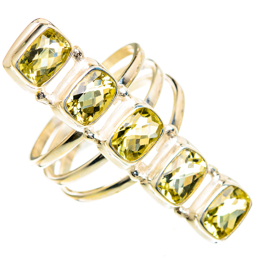 Citrine Rings handcrafted by Ana Silver Co - RING110122 - Photo 2