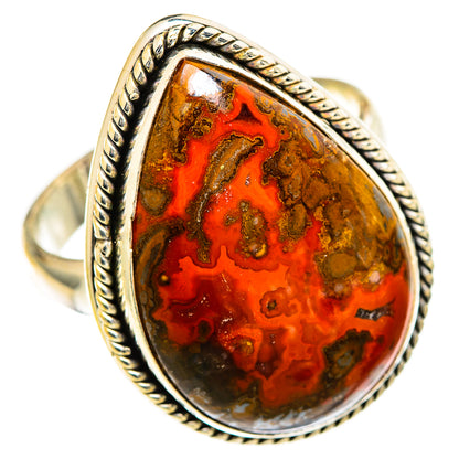 Moroccan Agate Rings handcrafted by Ana Silver Co - RING110137 - Photo 2
