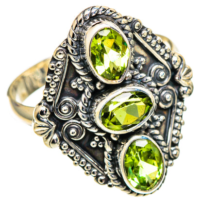 Peridot Rings handcrafted by Ana Silver Co - RING110152 - Photo 2