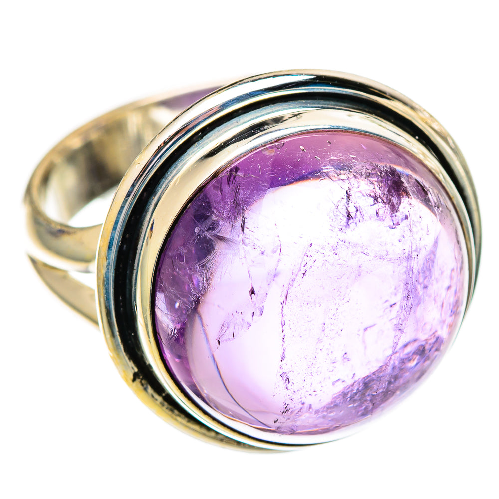 Amethyst Rings handcrafted by Ana Silver Co - RING110159 - Photo 2
