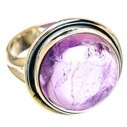 Amethyst Rings handcrafted by Ana Silver Co - RING110159 - Photo 2