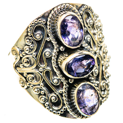 Violet Spinel Rings handcrafted by Ana Silver Co - RING110163 - Photo 2