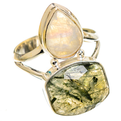Tourmalinated Quartz Rings handcrafted by Ana Silver Co - RING110166 - Photo 2