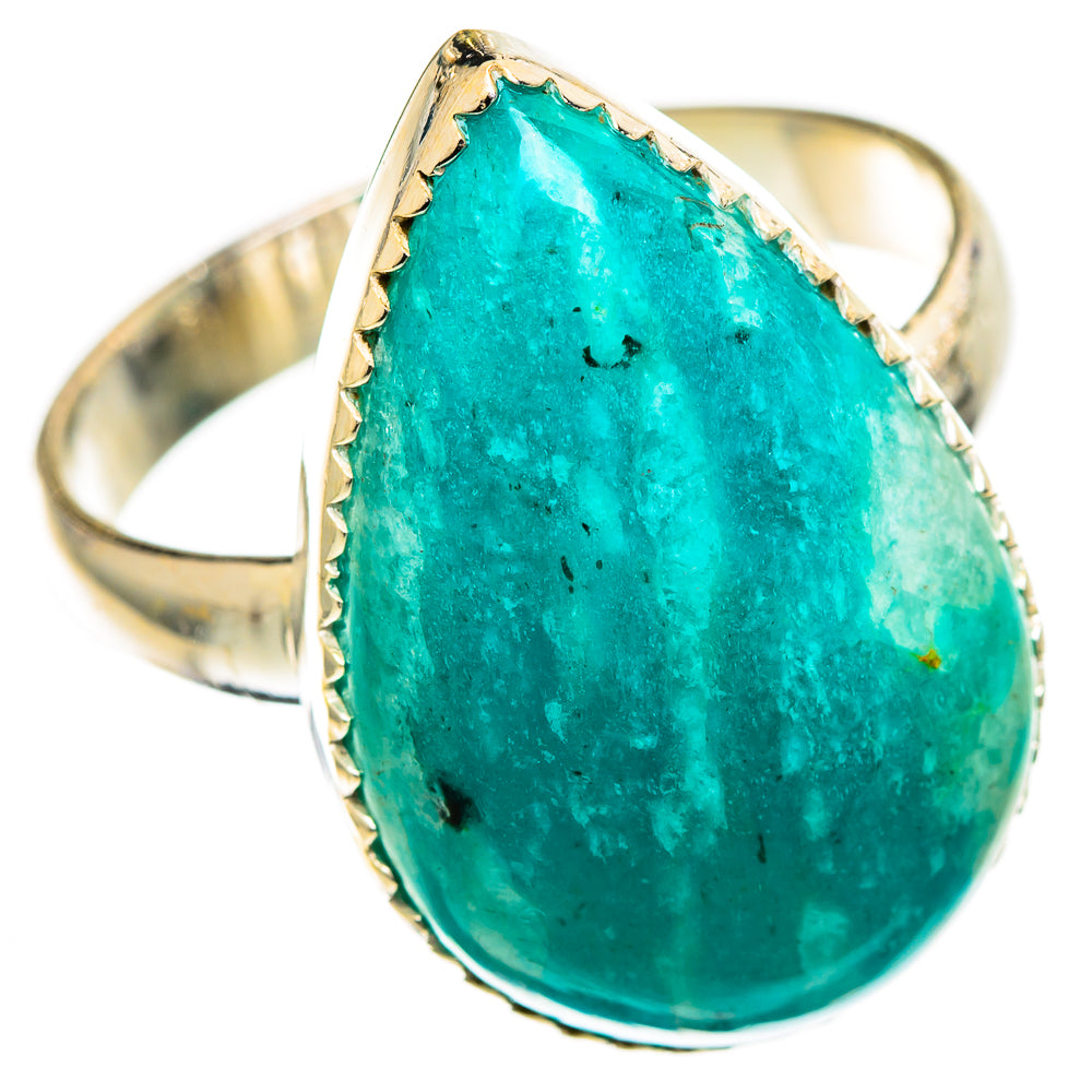 Amazonite Rings handcrafted by Ana Silver Co - RING110183 - Photo 2