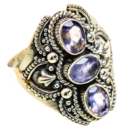 Violet Spinel Rings handcrafted by Ana Silver Co - RING110190 - Photo 2