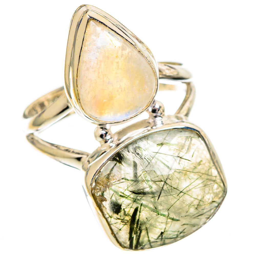 Tourmalinated Quartz Rings handcrafted by Ana Silver Co - RING110194 - Photo 2