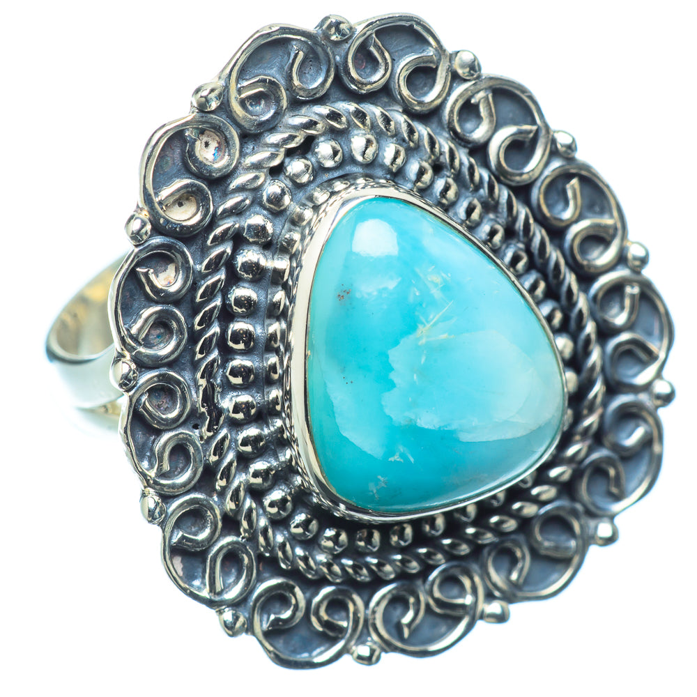 Larimar Rings handcrafted by Ana Silver Co - RING11021 - Photo 2