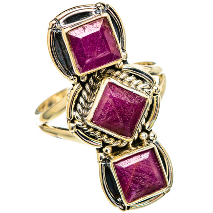 Ruby Rings handcrafted by Ana Silver Co - RING110214 - Photo 2