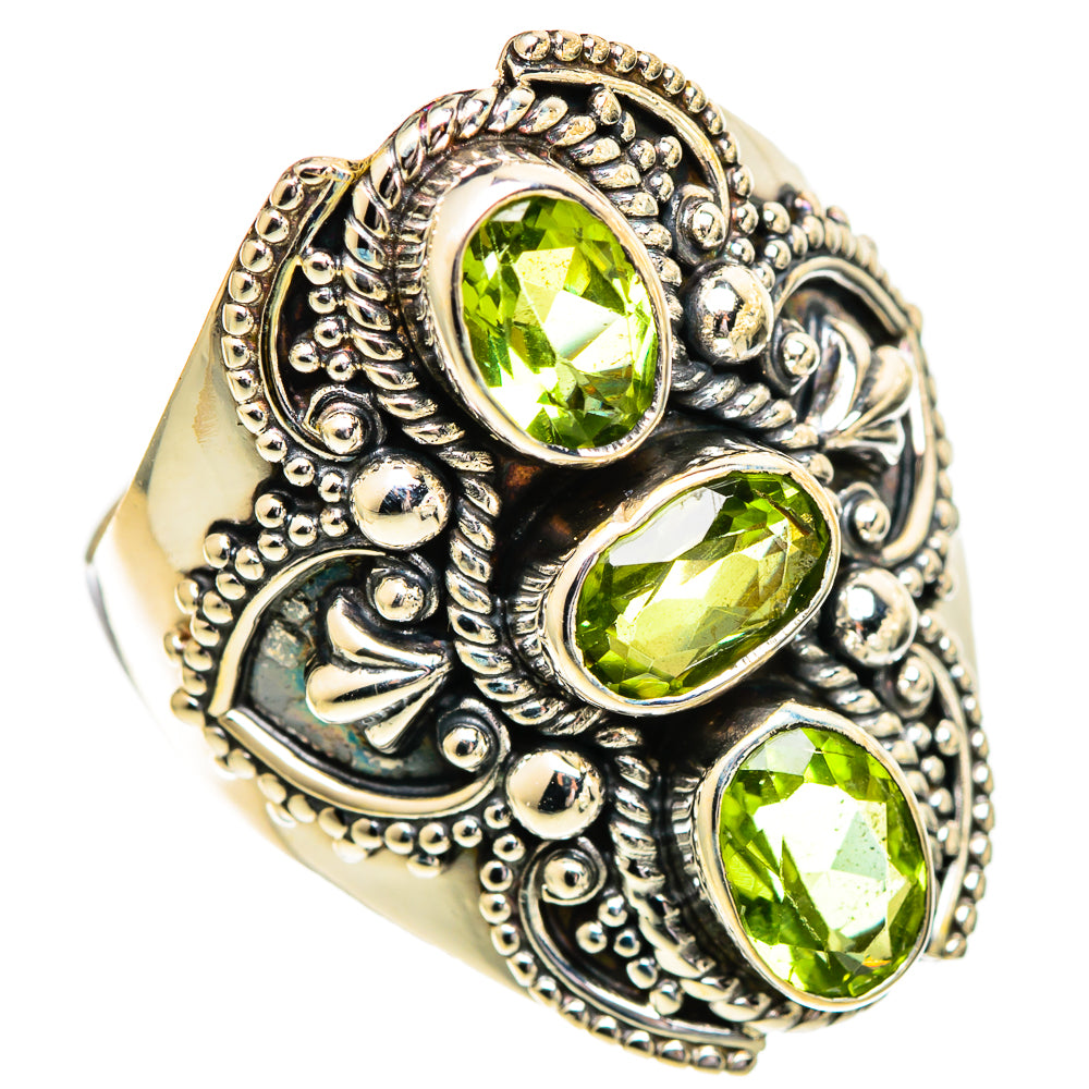 Peridot Rings handcrafted by Ana Silver Co - RING110240 - Photo 2