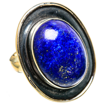 Lapis Lazuli Rings handcrafted by Ana Silver Co - RING110258 - Photo 2