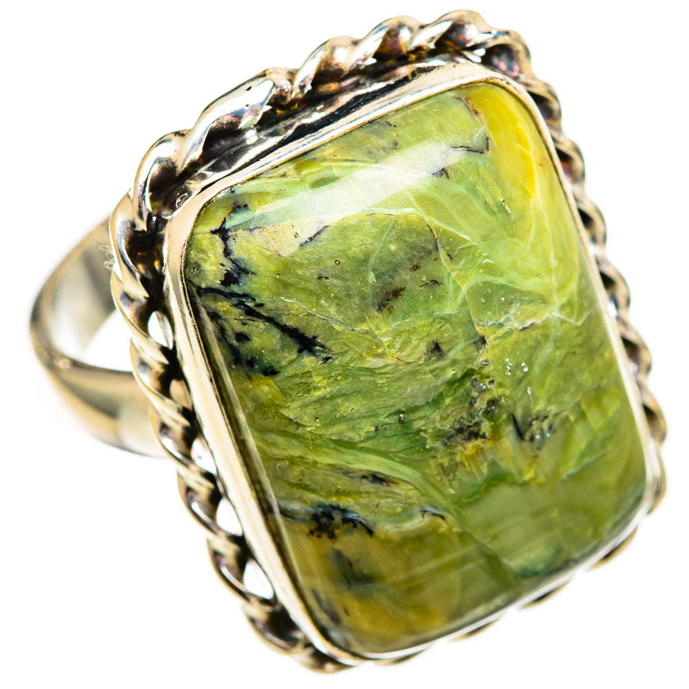Rainforest Jasper Rings handcrafted by Ana Silver Co - RING110263 - Photo 2