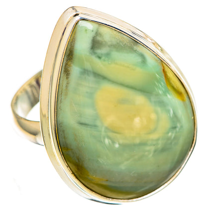 Polychrome Jasper Rings handcrafted by Ana Silver Co - RING110266 - Photo 2