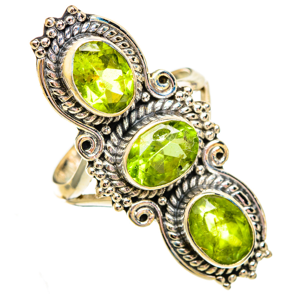 Peridot Rings handcrafted by Ana Silver Co - RING110267 - Photo 2