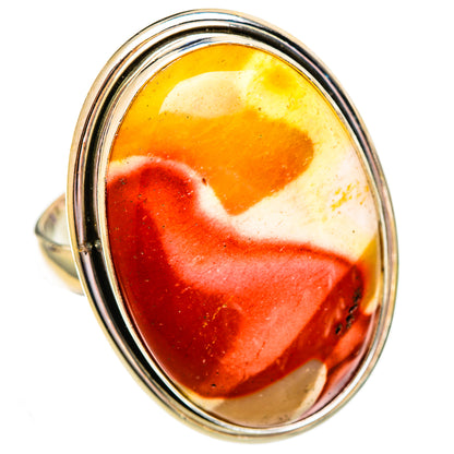 Mookaite Rings handcrafted by Ana Silver Co - RING110269 - Photo 2