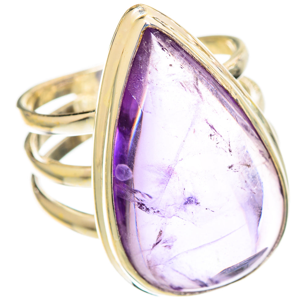 Amethyst Rings handcrafted by Ana Silver Co - RING110282 - Photo 2