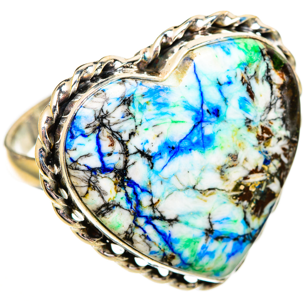 Azurite Rings handcrafted by Ana Silver Co - RING110291 - Photo 2