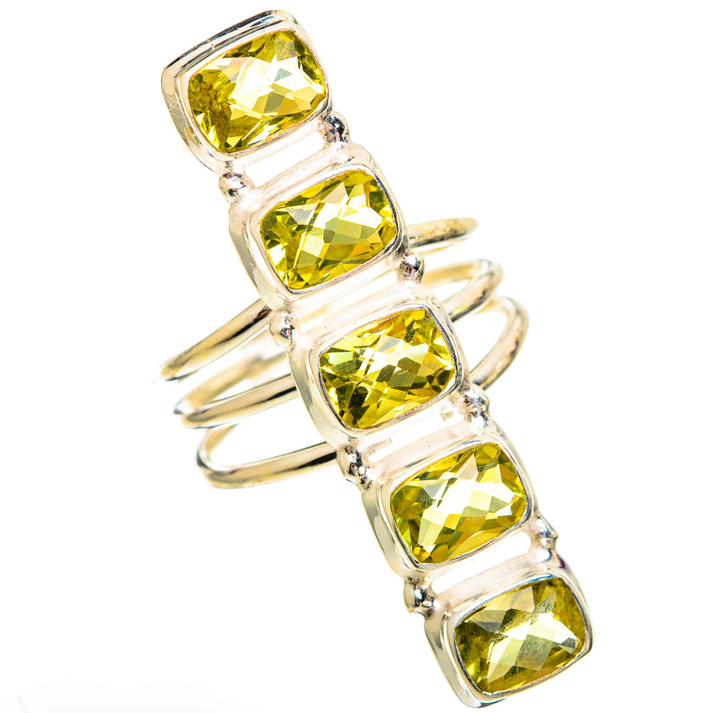 Citrine Rings handcrafted by Ana Silver Co - RING110294 - Photo 2
