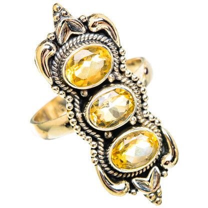 Citrine Rings handcrafted by Ana Silver Co - RING110314 - Photo 2