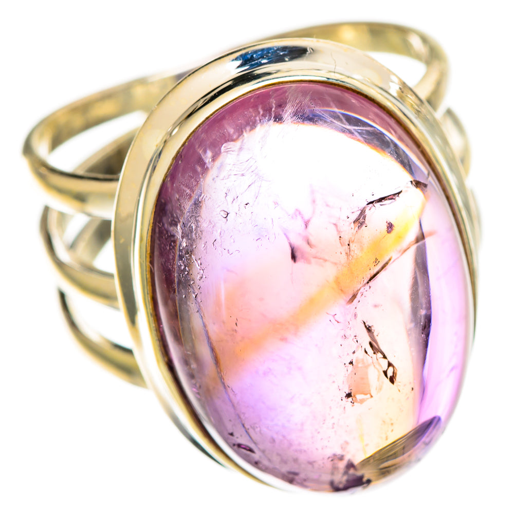 Ametrine Rings handcrafted by Ana Silver Co - RING110319 - Photo 2