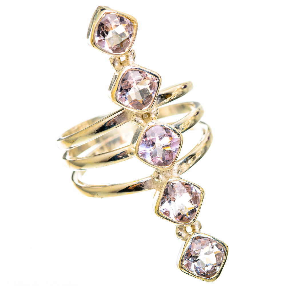 Kunzite Rings handcrafted by Ana Silver Co - RING110328 - Photo 2