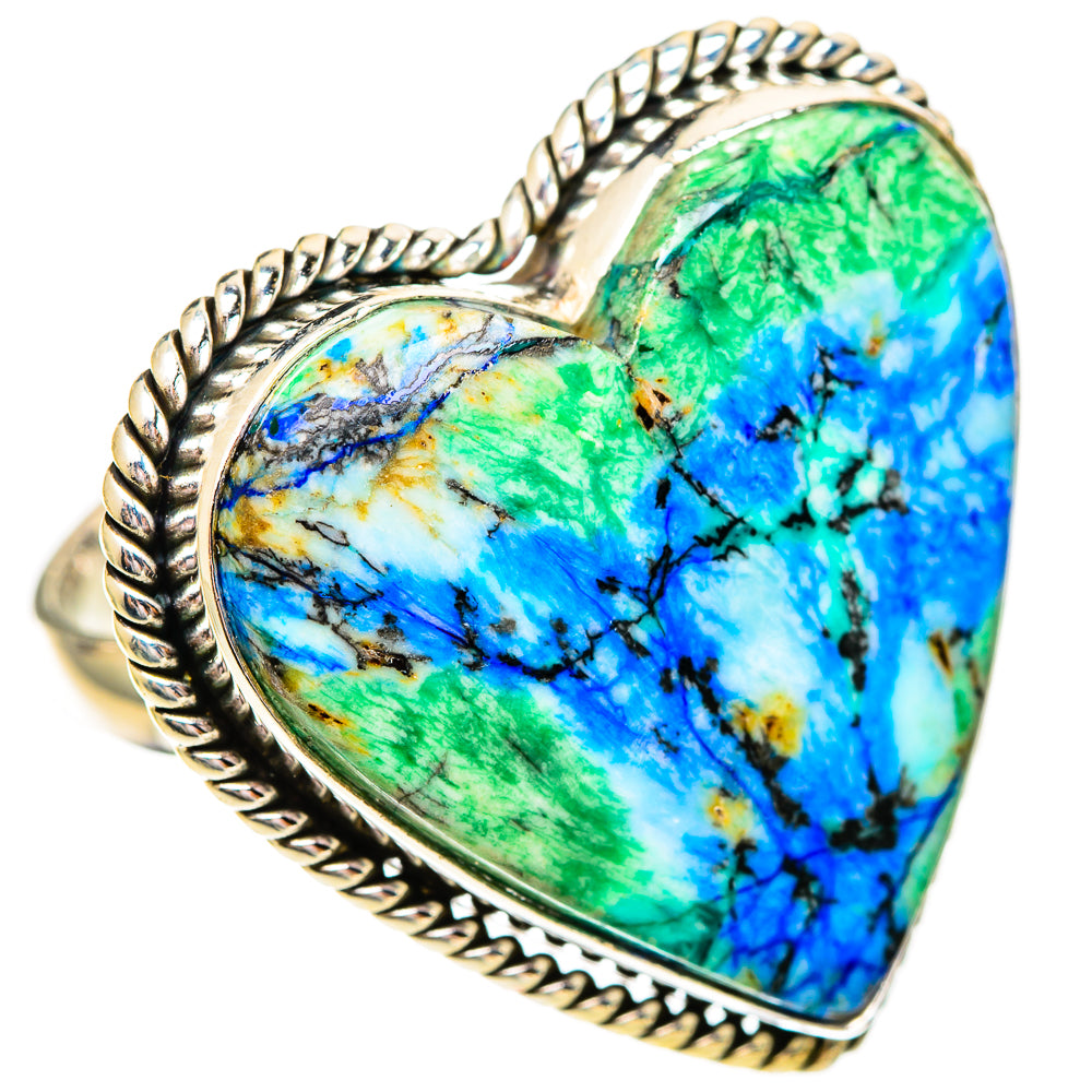 Azurite Rings handcrafted by Ana Silver Co - RING110334 - Photo 2