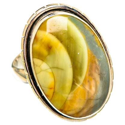 Polychrome Jasper Rings handcrafted by Ana Silver Co - RING110335 - Photo 2