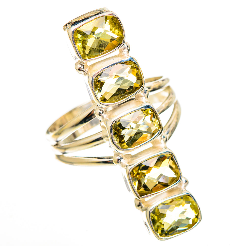 Citrine Rings handcrafted by Ana Silver Co - RING110336 - Photo 2