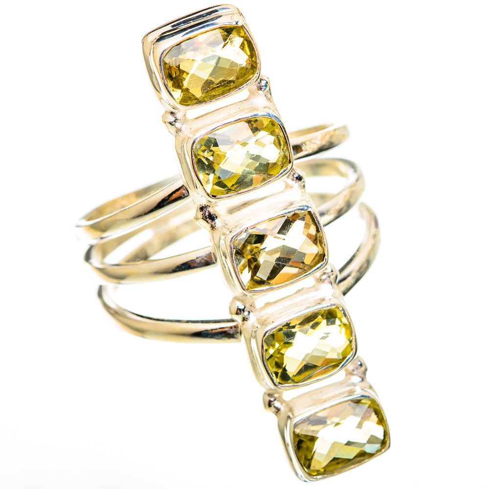 Citrine Rings handcrafted by Ana Silver Co - RING110337 - Photo 2
