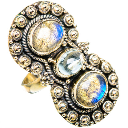 Labradorite Rings handcrafted by Ana Silver Co - RING110338 - Photo 2