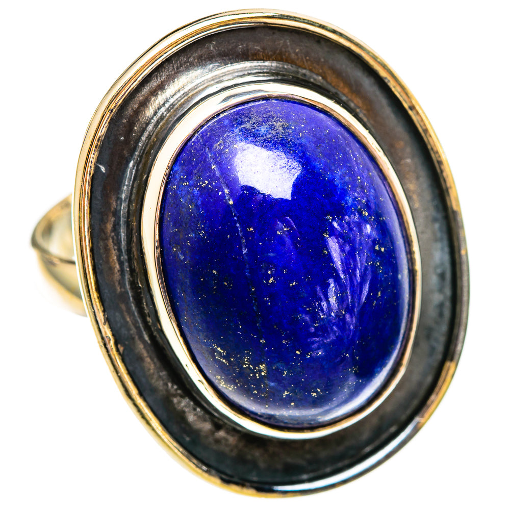 Lapis Lazuli Rings handcrafted by Ana Silver Co - RING110340 - Photo 2