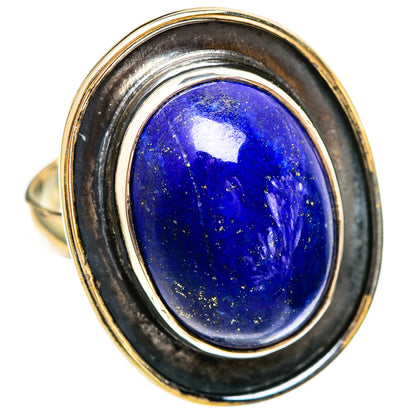 Lapis Lazuli Rings handcrafted by Ana Silver Co - RING110340 - Photo 2