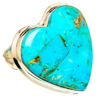 Chrysocolla Rings handcrafted by Ana Silver Co - RING110341 - Photo 2