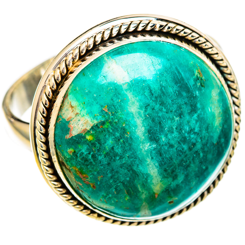 Amazonite Rings handcrafted by Ana Silver Co - RING110347 - Photo 2
