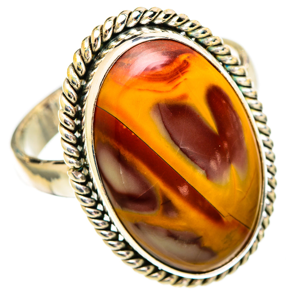 Mookaite Rings handcrafted by Ana Silver Co - RING110352 - Photo 2