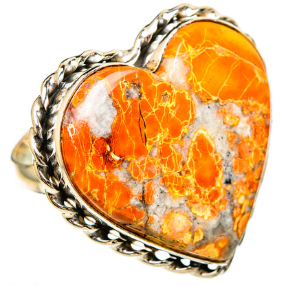 Sponge Coral Rings handcrafted by Ana Silver Co - RING110354 - Photo 2