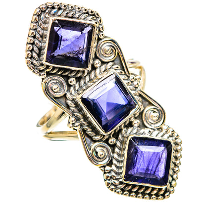 Violet Spinel Rings handcrafted by Ana Silver Co - RING110360 - Photo 2