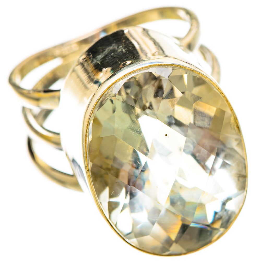 White Quartz Rings handcrafted by Ana Silver Co - RING110371 - Photo 2