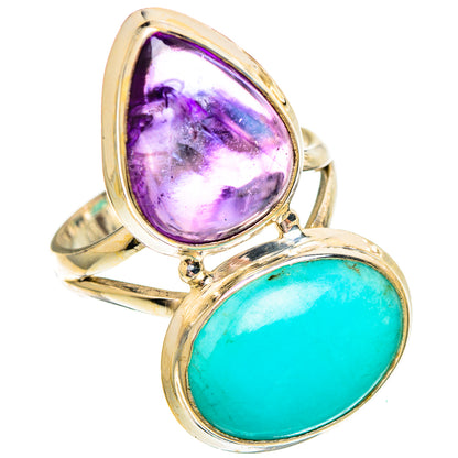 Larimar Rings handcrafted by Ana Silver Co - RING110372 - Photo 2
