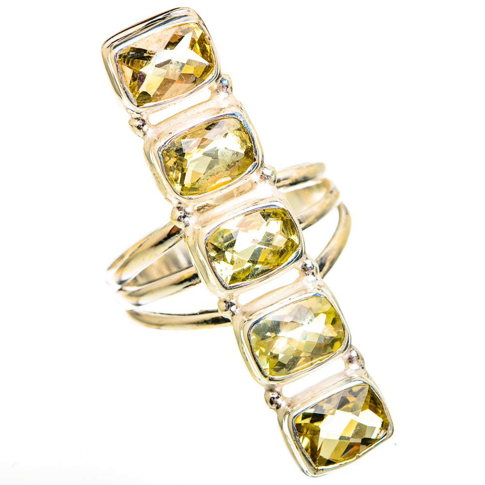 Citrine Rings handcrafted by Ana Silver Co - RING110373 - Photo 2