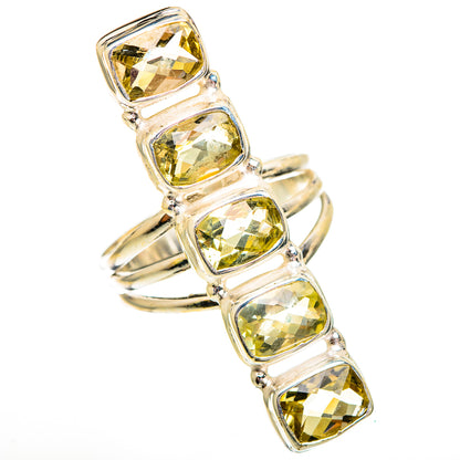 Citrine Rings handcrafted by Ana Silver Co - RING110373 - Photo 2