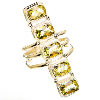 Citrine Rings handcrafted by Ana Silver Co - RING110374 - Photo 2